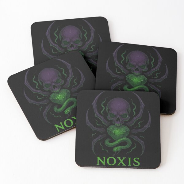 Item preview, Noxis – Venomous Skull Emblem designed and sold by dungeonwarriors.