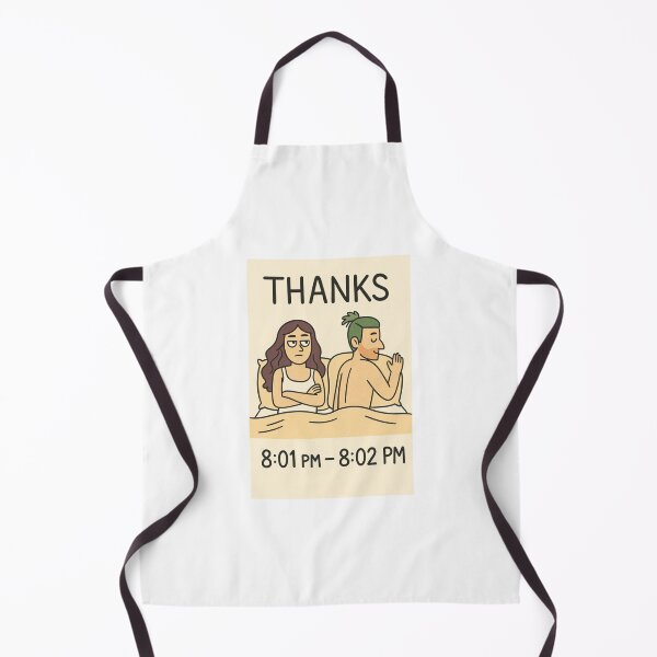 Item preview, Funny Thanks Comic – Relationship Joke Cartoon Minimalist Humor Design designed and sold by Fleetwood1994.