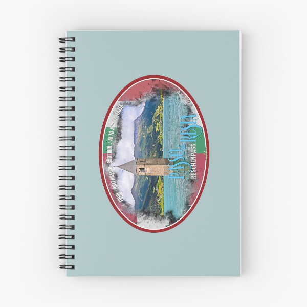 Item preview, Reschen Pass Passo di Resia Italy Austria Sticker T-Shirt 01 designed and sold by OuterShellUK.