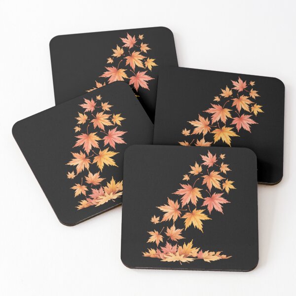 Item preview, Falling Autumn Fall Leaves Cottagecore Autumn Fall designed and sold by Sunset4Bones.
