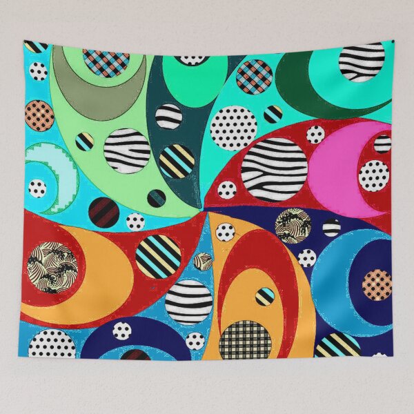 Item preview, Swirling colorful world designed and sold by Shirley cute art .