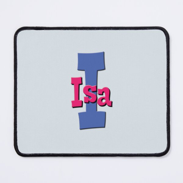 Item preview, I is for Isa, Girl's/Woman's Name and Initial designed and sold by CharlottePlaceArt.