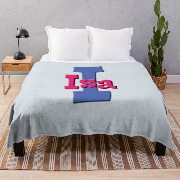 Item preview, I is for Isa, Girl's/Woman's Name and Initial designed and sold by CharlottePlaceArt.