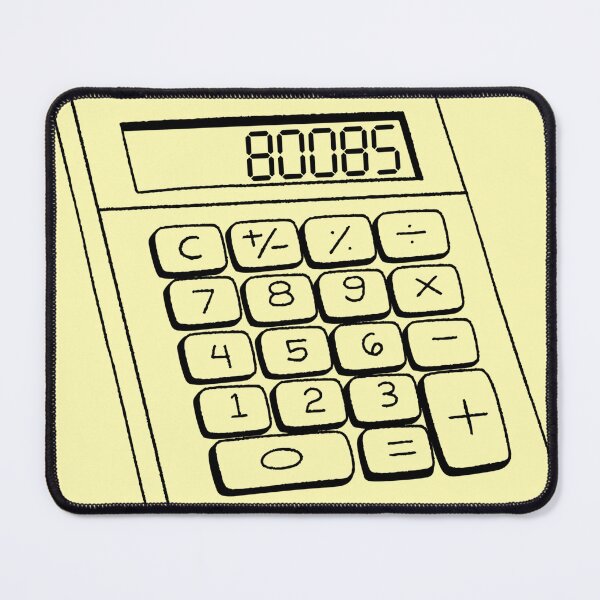 Item preview, 80085 Calculator Display Retro Funny Design designed and sold by SwejdDesign.