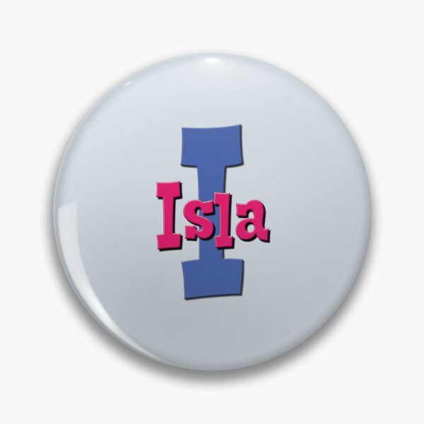 Item preview, I is for Isla, Girl's/Woman's Name and Initial  designed and sold by CharlottePlaceArt.