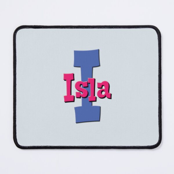 Item preview, I is for Isla, Girl's/Woman's Name and Initial designed and sold by CharlottePlaceArt.