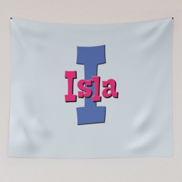 Item preview, I is for Isla, Girl's/Woman's Name and Initial  designed and sold by CharlottePlaceArt.