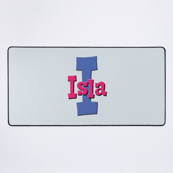 Item preview, I is for Isla, Girl's/Woman's Name and Initial  designed and sold by CharlottePlaceArt.