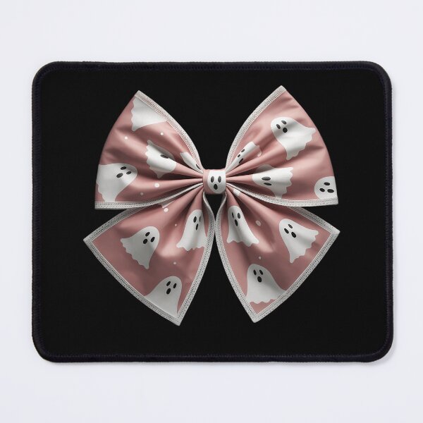 Item preview, Pink Ghost Bow Coquette Halloween Spooky Season designed and sold by Sunset4Bones.