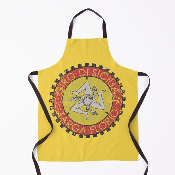 Item preview, Classic Targa Florio emblem - car windscreen sticker, Sicily T shirt - aged print designed and sold by retropetrol.