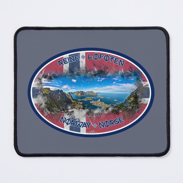 Item preview, Lofoten Reine Norway T-Shirt Sticker 04 designed and sold by OuterShellUK.