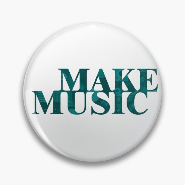 Item preview, Make Music – Inspirational Typography Design designed and sold by Absyntart.