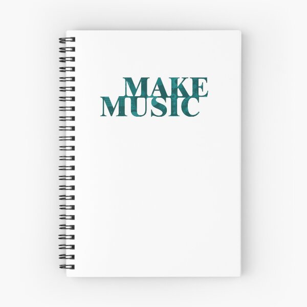 Item preview, Make Music – Inspirational Typography Design designed and sold by Absyntart.