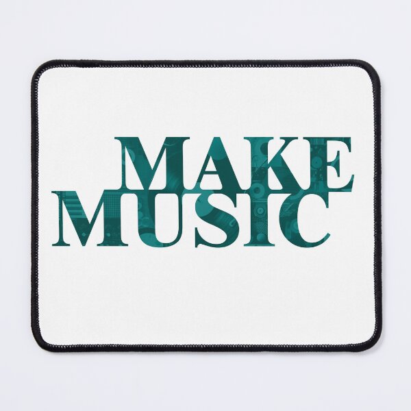 Item preview, Make Music – Inspirational Typography Design designed and sold by Absyntart.