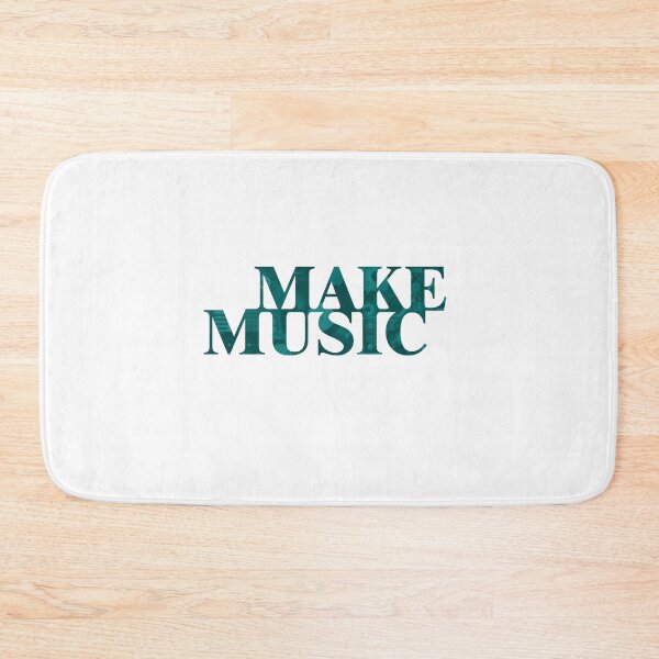 Item preview, Make Music – Inspirational Typography Design designed and sold by Absyntart.