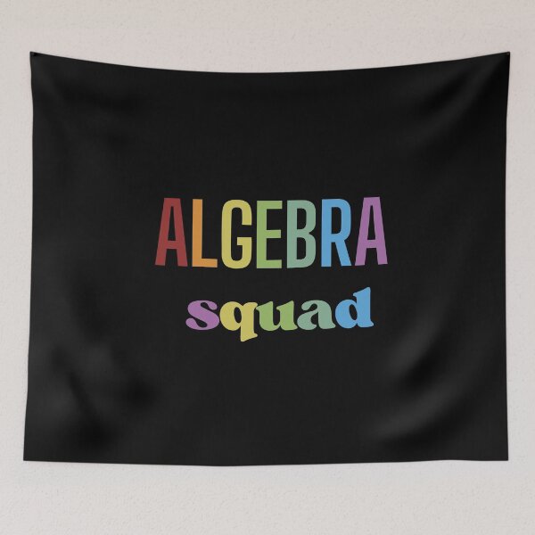 Item preview, Algebra Squad designed and sold by Fateh-Kro ⭐⭐⭐⭐⭐.
