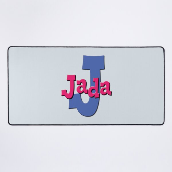 Item preview, J is for Jada, Girl's/Woman's Name and Initial designed and sold by CharlottePlaceArt.