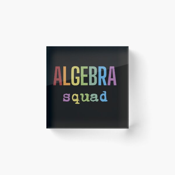 Item preview, Algebra Squad designed and sold by Fateh-Kro ⭐⭐⭐⭐⭐.