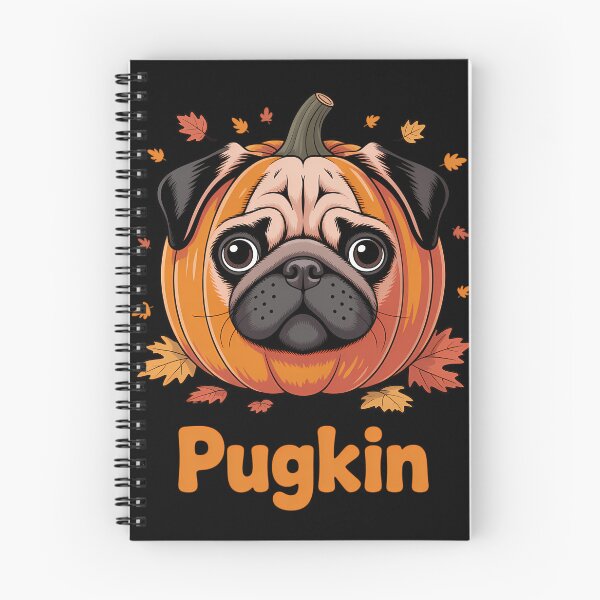 Item preview, Pugkin Pug Pumpkin Halloween Thanksgiving Dog designed and sold by Sunset4Bones.