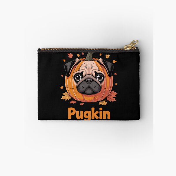 Item preview, Pugkin Pug Pumpkin Halloween Thanksgiving Dog designed and sold by Sunset4Bones.