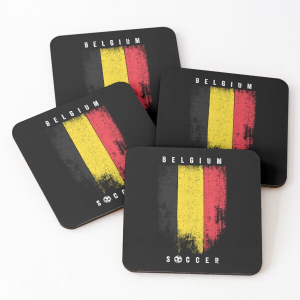 Item preview, SOCCER TEAMS VERTICAL FLAG - BELGIUM - Fans and Teams for Men and Women T-shirt designed and sold by wallsandpatts.