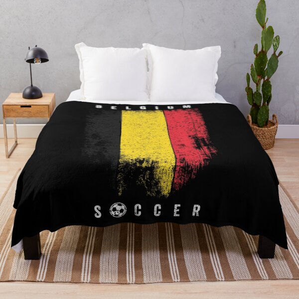 Item preview, SOCCER TEAMS VERTICAL FLAG - BELGIUM - Fans and Teams for Men and Women T-shirt designed and sold by wallsandpatts.
