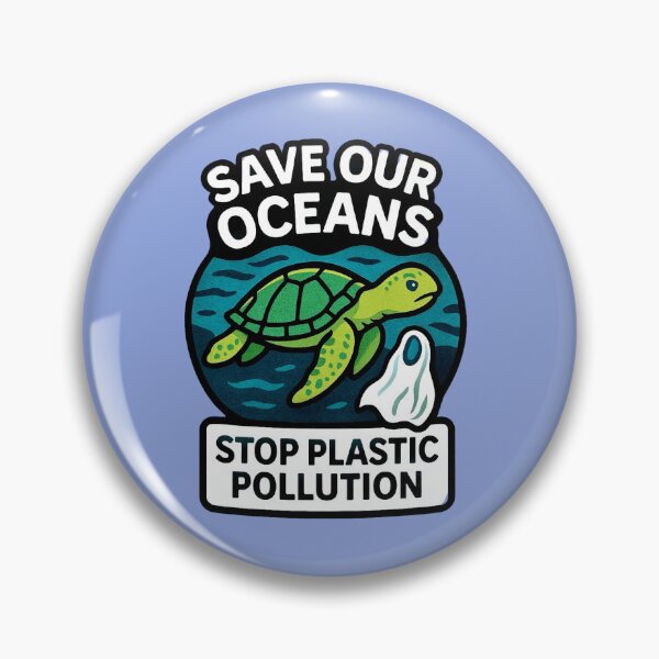 Item preview, Save Our Oceans - Stop Plastic Pollution designed and sold by Myra365Art.