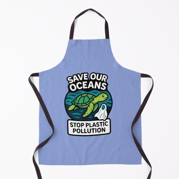Item preview, Save Our Oceans - Stop Plastic Pollution designed and sold by Myra365Art.