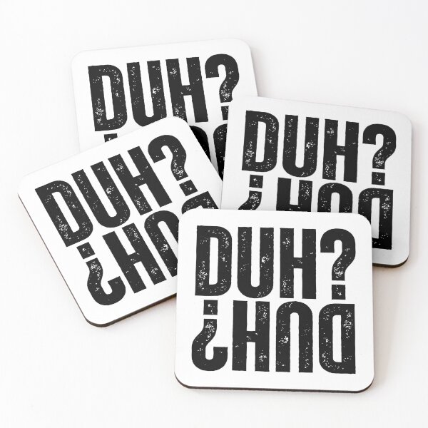 Item preview, DUH? designed and sold by DoodleImprints.