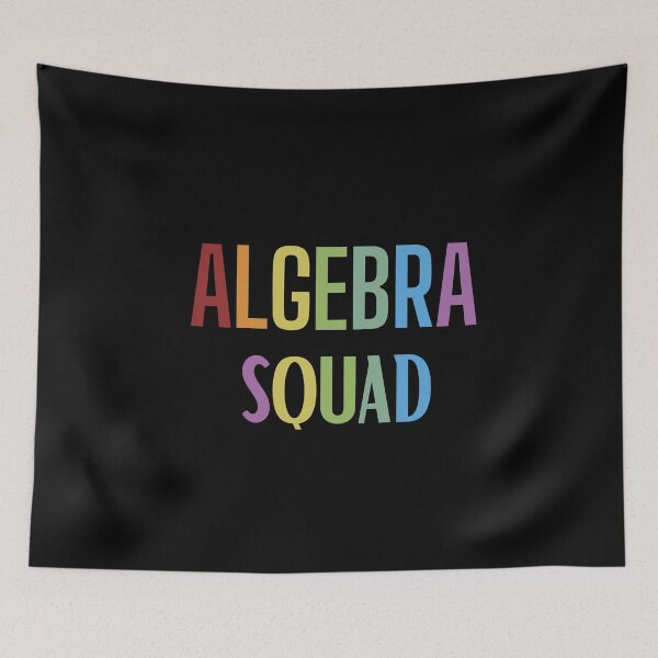 Item preview, Algebra Squad designed and sold by Fateh-Kro ⭐⭐⭐⭐⭐.