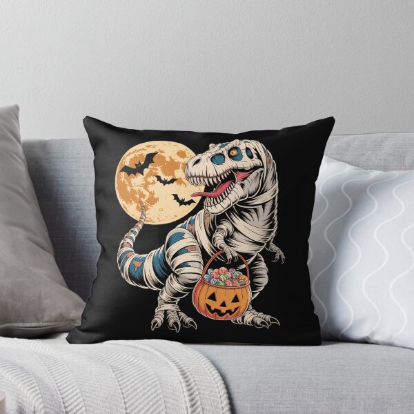 Item preview, Halloween Dinosaur T rex Mummy Pumpkin designed and sold by Sunset4Bones.