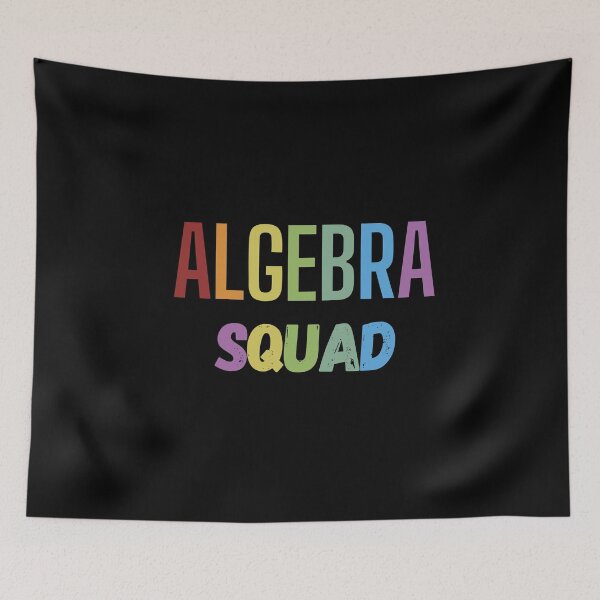 Item preview, Algebra Squad designed and sold by Fateh-Kro ⭐⭐⭐⭐⭐.