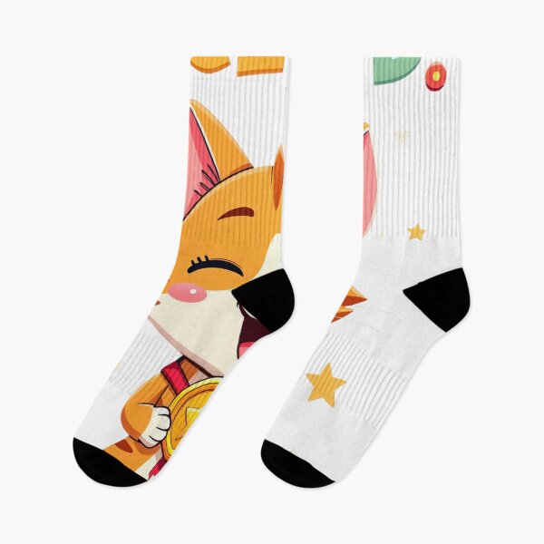 Artikelvorschau, Süße orange Katze hält Goldmedaille mit Sternen Illustration gute Arbeit positive Ermutigung Cartoon motivierende Grafik-Design entworfen und verkauft von Mimoshi ⭐⭐⭐⭐⭐.