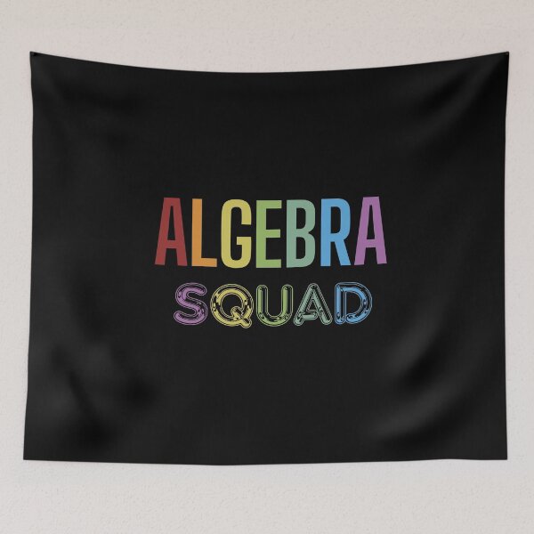 Item preview, Algebra Squad designed and sold by Fateh-Kro ⭐⭐⭐⭐⭐.