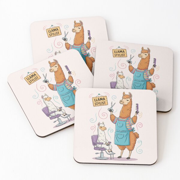 Item preview, Llama Hairdresser designed and sold by Amir Faysal.