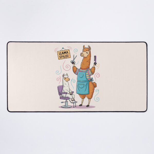 Item preview, Llama Hairdresser designed and sold by Amir Faysal.