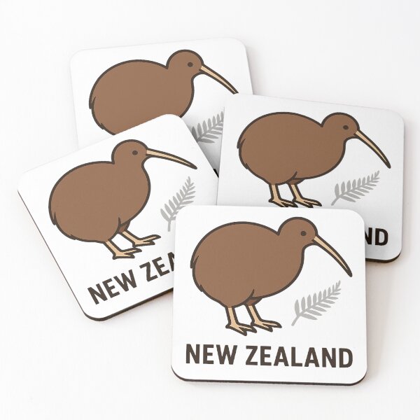 Item preview, Kiwi Bird New Zealand – Minimalist Flat Vector Illustration designed and sold by Tropical art.