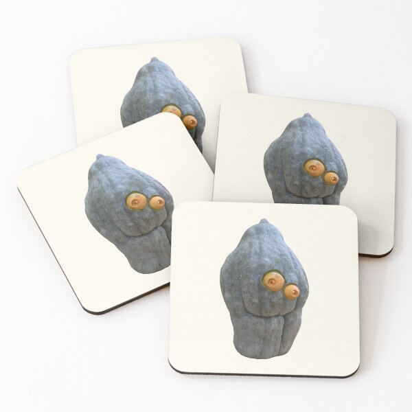 Item preview, Happy squash pumpkin with googly eyes designed and sold by Jilles Creative Studio.