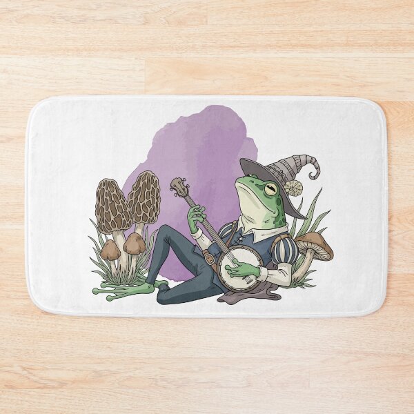 Item preview, Cute Cottagecore Frog Sticker - Aesthetic Froggy Art designed and sold by StudioJohan.