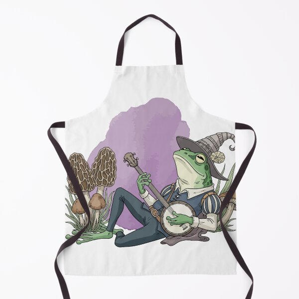 Item preview, Cute Cottagecore Frog Sticker - Aesthetic Froggy Art designed and sold by StudioJohan.