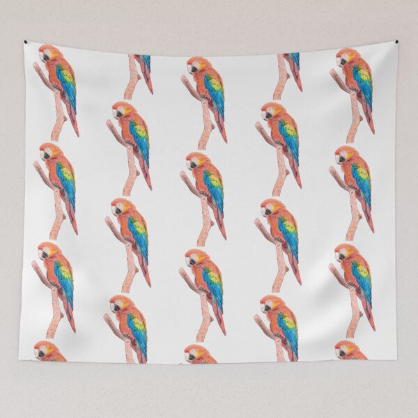 Item preview, alone parrot designed and sold by SHEBI ARTS.