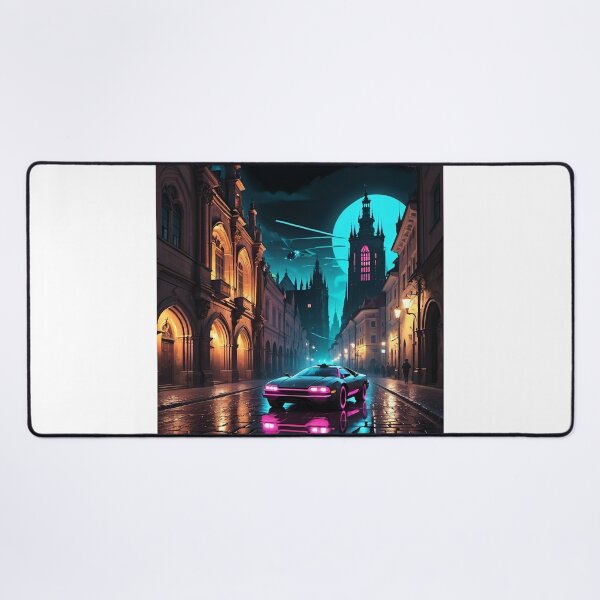 Item preview, Cyberpunk Krakow – Neon Gothic Future Cityscape designed and sold by Bartollini.