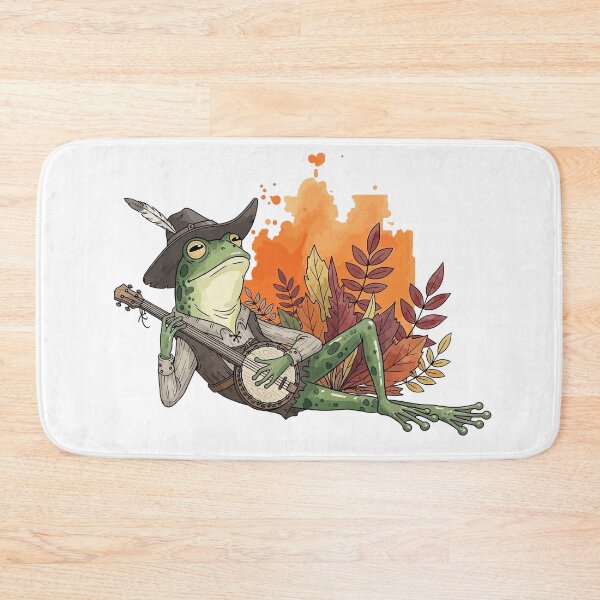 Item preview, Goblincore Frog Sticker - Cute Mushroom Cottage Aesthetic designed and sold by StudioJohan.