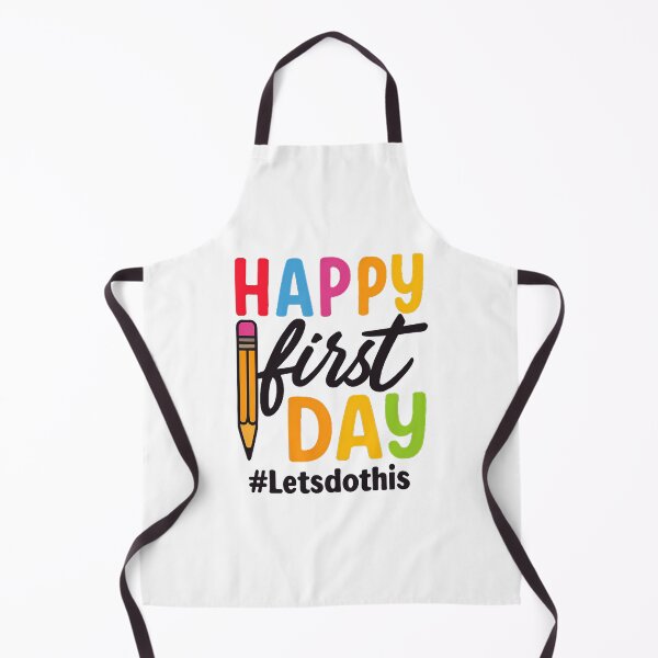Item preview, Happy First Day of School – Colorful Back to School Teacher & Student Design designed and sold by FeliaDesign.