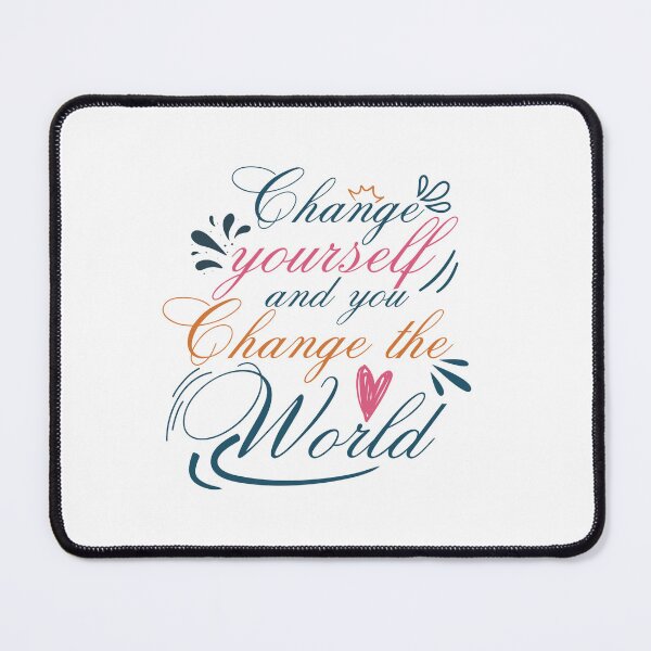Item preview, Change the world designed and sold by Letter & Petal.