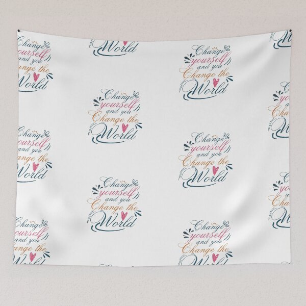 Item preview, Change the world designed and sold by Letter & Petal.