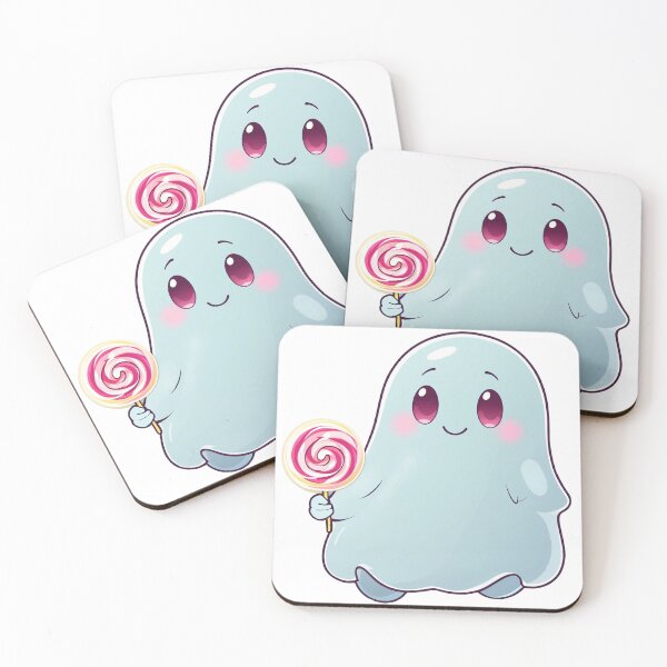 Item preview, Cute Ghost with Lollipop designed and sold by MaliEva.