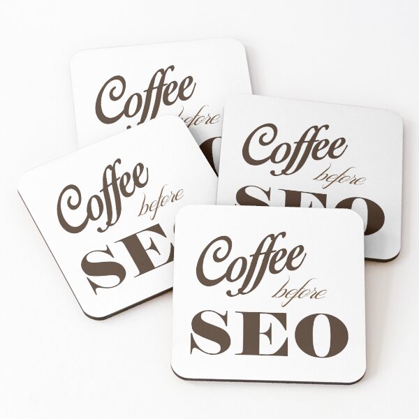 Item preview, Coffee before SEO designed and sold by giovybus-x.