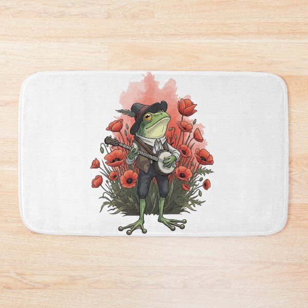 Item preview, Funny Frog Meme Sticker - Aesthetic Cottagecore Toad designed and sold by StudioJohan.