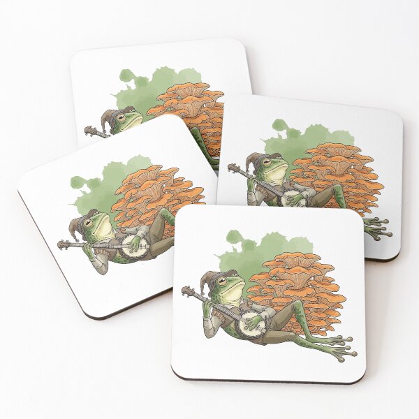 Item preview, Dinghuart Style Frog Sticker - Cute Cottage Core Aesthetic designed and sold by StudioJohan.